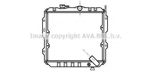 AVA QUALITY COOLING MT2032 Радіатор, охолодження двигуна