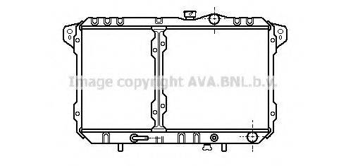 AVA QUALITY COOLING MT2039 Радіатор, охолодження двигуна