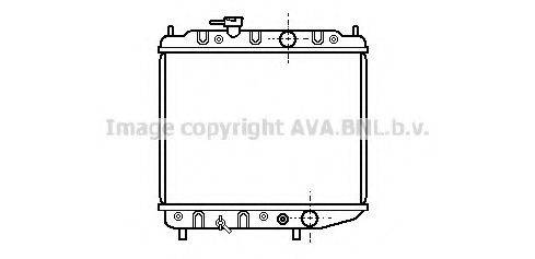 AVA QUALITY COOLING MT2042 Радіатор, охолодження двигуна