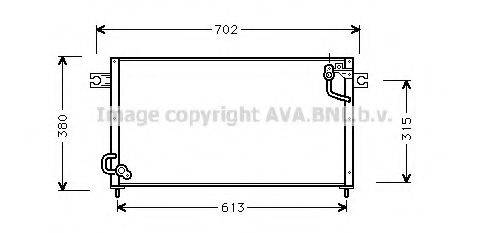 AVA QUALITY COOLING MT5124 Конденсатор, кондиціонер