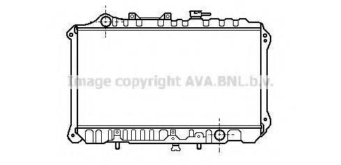 AVA QUALITY COOLING MZ2031 Радіатор, охолодження двигуна