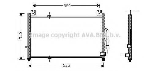 AVA QUALITY COOLING MZ5104 Конденсатор, кондиціонер