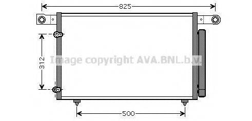 AVA QUALITY COOLING MZ5196D Конденсатор, кондиціонер