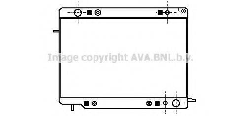 AVA QUALITY COOLING OL2151 Радіатор, охолодження двигуна