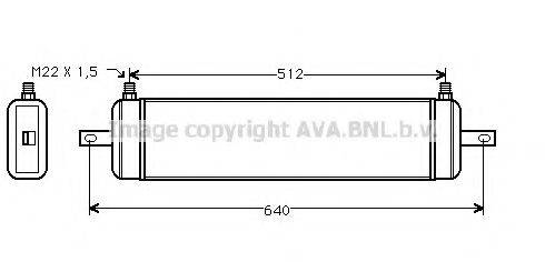 AVA QUALITY COOLING OL3212 масляний радіатор, моторне масло