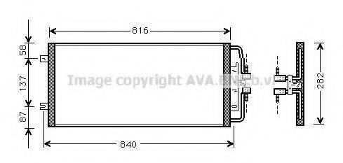 AVA QUALITY COOLING OL5302 Конденсатор, кондиціонер