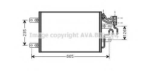 AVA QUALITY COOLING OL5394 Конденсатор, кондиціонер