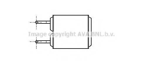 AVA QUALITY COOLING OL6135 Теплообмінник, опалення салону