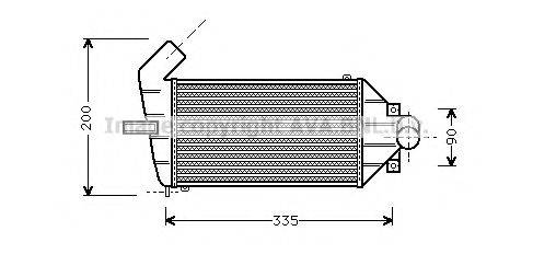 AVA QUALITY COOLING OLA4262 Інтеркулер