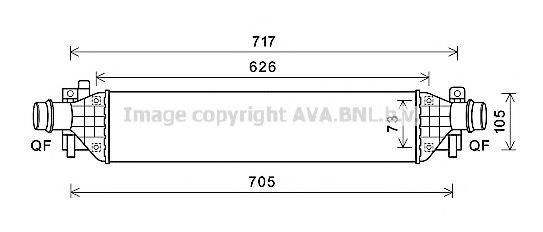 AVA QUALITY COOLING OLA4650 Інтеркулер