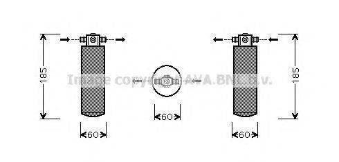 AVA QUALITY COOLING OLD393 Осушувач, кондиціонер