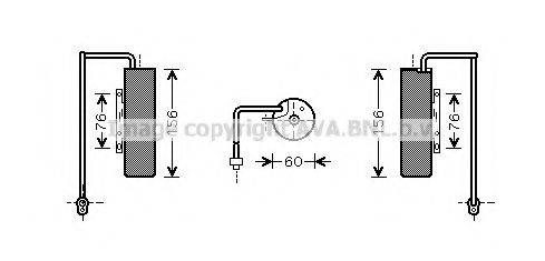 AVA QUALITY COOLING OLD453 Осушувач, кондиціонер