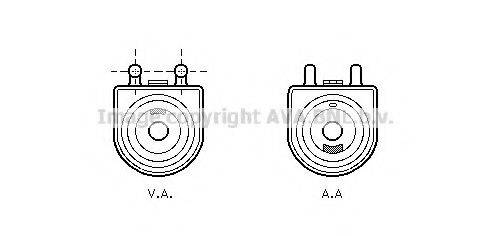 AVA QUALITY COOLING PE3271 масляний радіатор, моторне масло