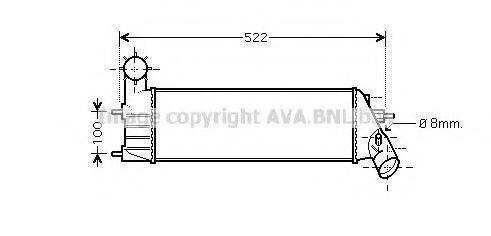 AVA QUALITY COOLING PE4261 Інтеркулер