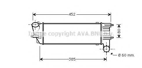 AVA QUALITY COOLING PE4344 Інтеркулер