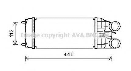 AVA QUALITY COOLING PE4361 Інтеркулер