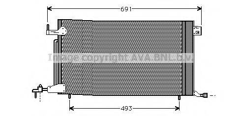 AVA QUALITY COOLING PE5186 Конденсатор, кондиціонер