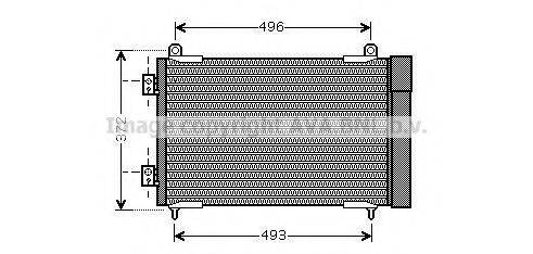 AVA QUALITY COOLING PE5258D Конденсатор, кондиціонер