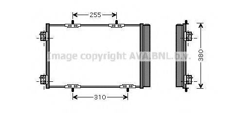 AVA QUALITY COOLING PE5291D Конденсатор, кондиціонер