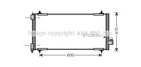 AVA QUALITY COOLING PE5301D Конденсатор, кондиціонер