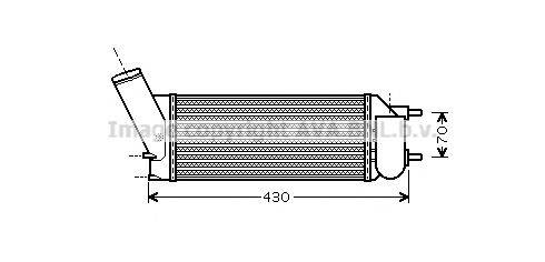 AVA QUALITY COOLING PEA4335 Інтеркулер