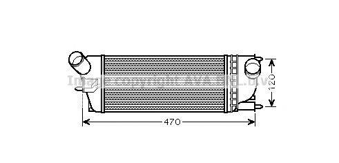 AVA QUALITY COOLING PEA4336 Інтеркулер