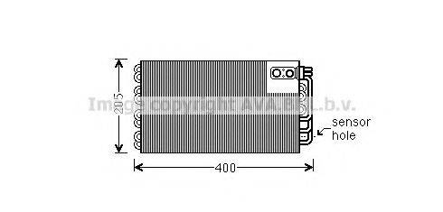 AVA QUALITY COOLING PEV346 Випарник, кондиціонер