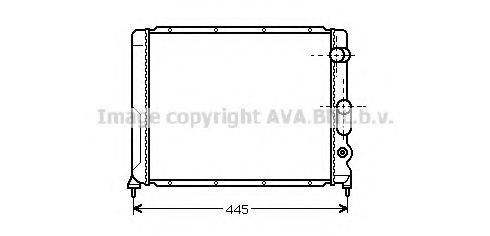 AVA QUALITY COOLING RT2083 Радіатор, охолодження двигуна