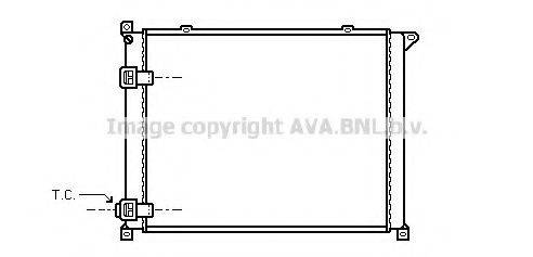 AVA QUALITY COOLING RT2137 Радіатор, охолодження двигуна