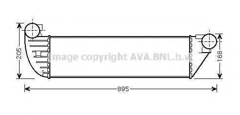 AVA QUALITY COOLING RT4397 Інтеркулер