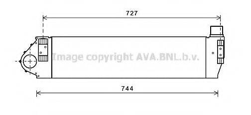 AVA QUALITY COOLING RT4482 Інтеркулер