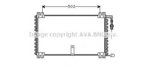 AVA QUALITY COOLING RT5182 Конденсатор, кондиціонер