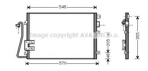 AVA QUALITY COOLING RT5376D Конденсатор, кондиціонер