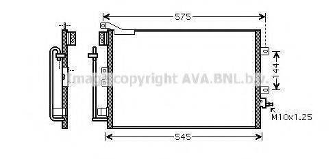 AVA QUALITY COOLING RT5395D Конденсатор, кондиціонер