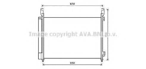 AVA QUALITY COOLING RT5466D Конденсатор, кондиціонер