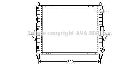 AVA QUALITY COOLING RTA2167 Радіатор, охолодження двигуна