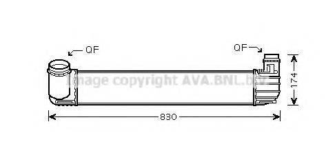 AVA QUALITY COOLING RTA4413 Інтеркулер