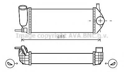 AVA QUALITY COOLING RTA4484 Інтеркулер