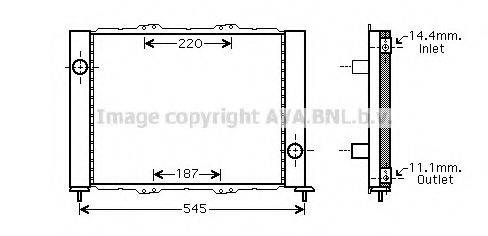 AVA QUALITY COOLING RTM388 модуль охолодження