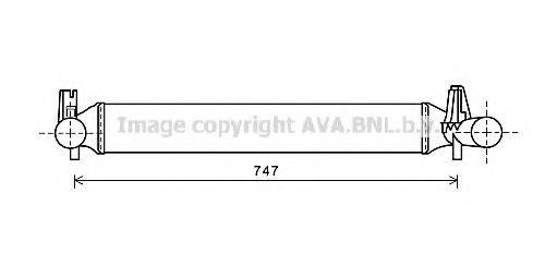 AVA QUALITY COOLING ST4042 Інтеркулер