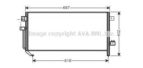 AVA QUALITY COOLING SU5060D Конденсатор, кондиціонер