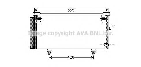 AVA QUALITY COOLING SU5073D Конденсатор, кондиціонер