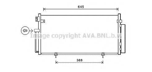 AVA QUALITY COOLING SUA5078D Конденсатор, кондиціонер