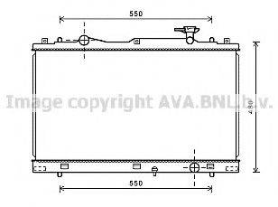 AVA QUALITY COOLING SZ2127 Радіатор, охолодження двигуна