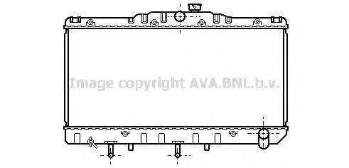 AVA QUALITY COOLING TO2035 Радіатор, охолодження двигуна