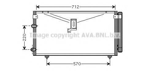 AVA QUALITY COOLING TO5383D Конденсатор, кондиціонер