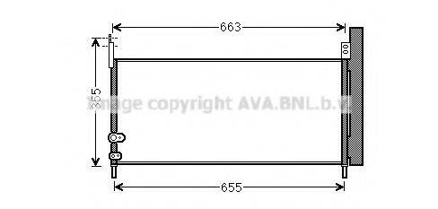 AVA QUALITY COOLING TO5576D Конденсатор, кондиціонер