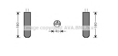 AVA QUALITY COOLING TOD015 Осушувач, кондиціонер