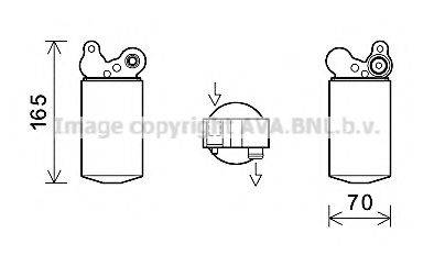 AVA QUALITY COOLING VOD185 Осушувач, кондиціонер