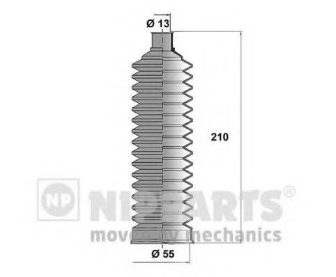 NIPPARTS J2842003 Комплект пильника, рульове керування